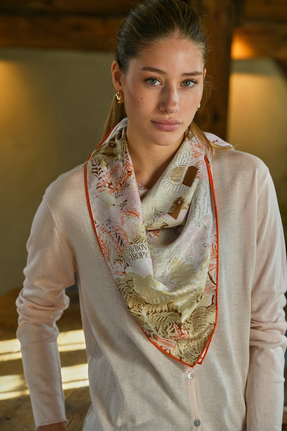 silk scarf