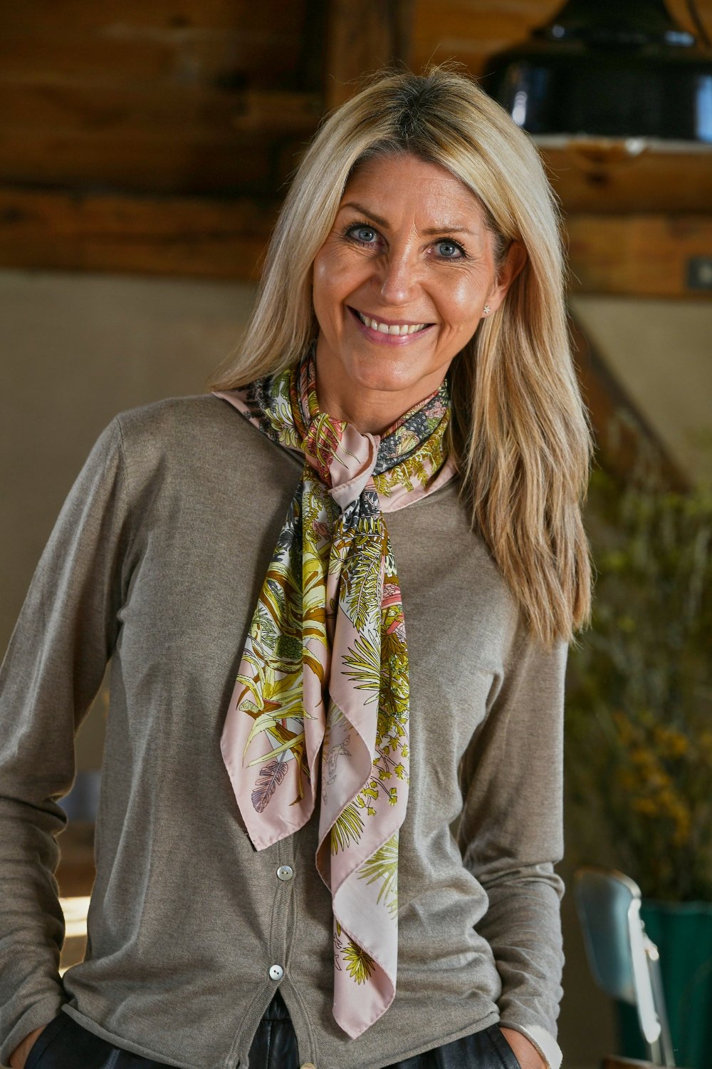 Silk scarf