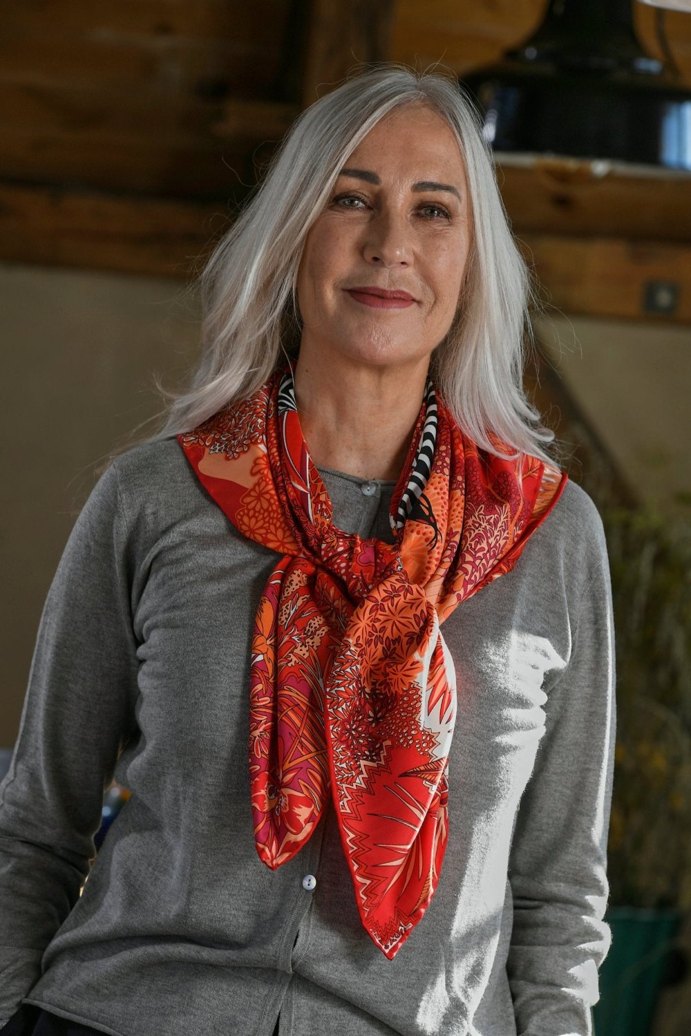Silk scarf