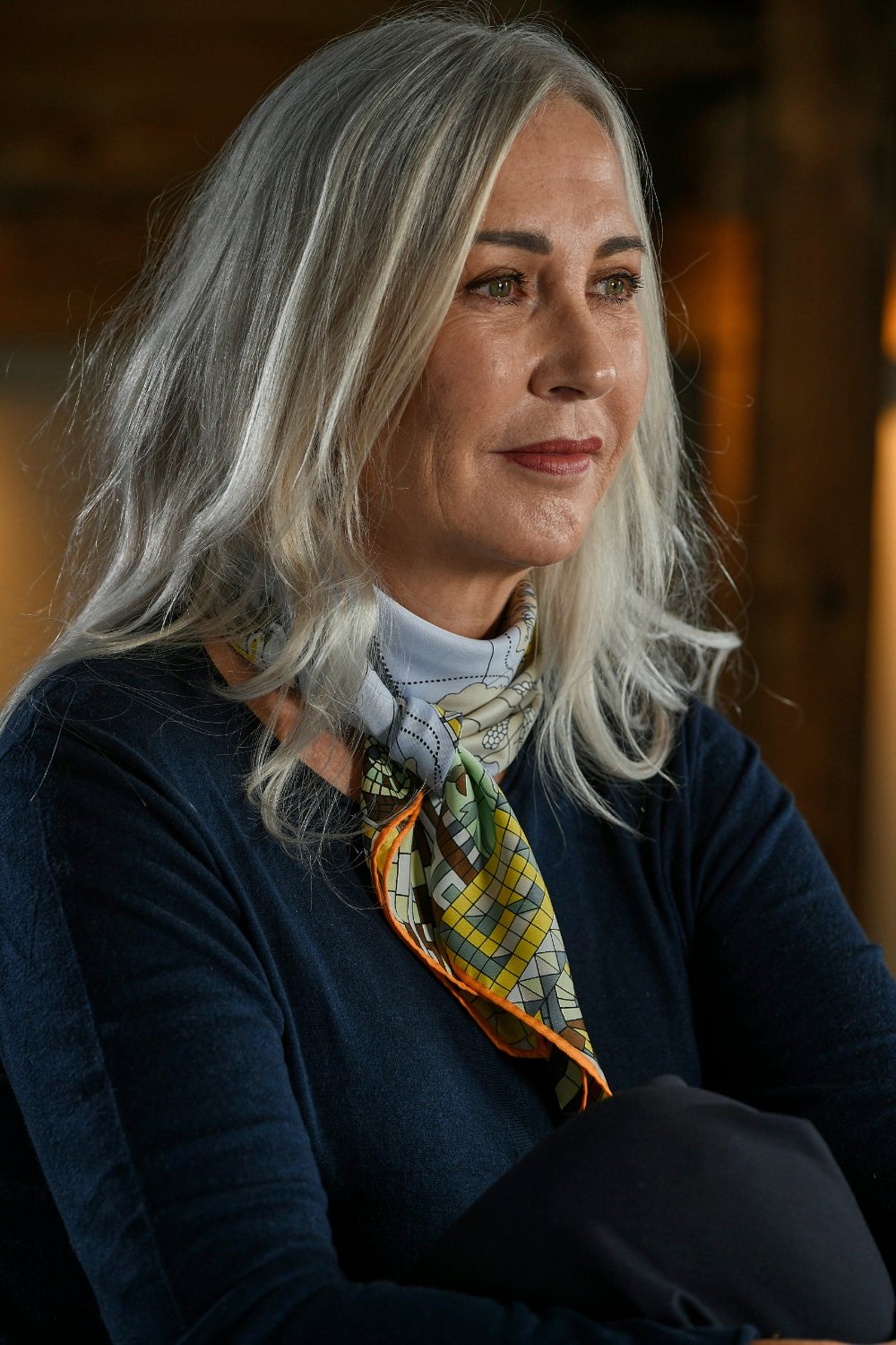 Silk scarf