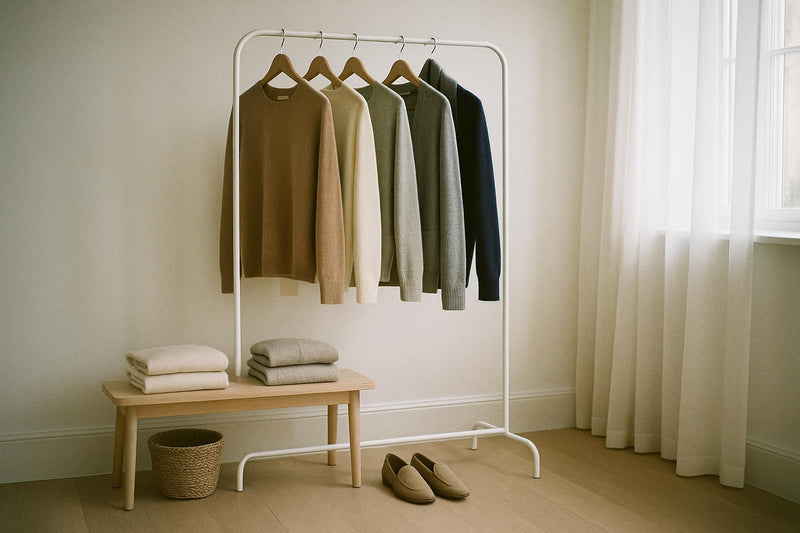 Kapselgarderobe: byg en tidløs basis med cashmere