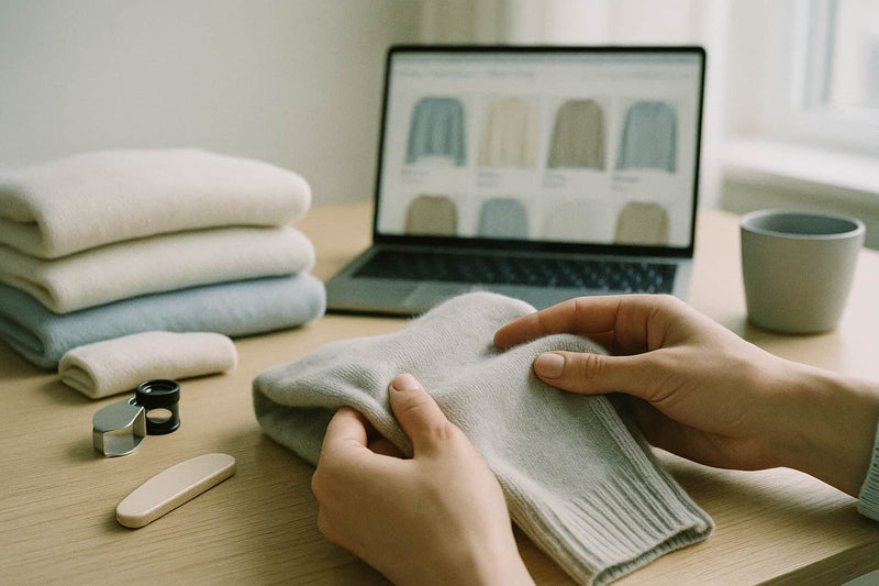Køb cashmere online: tjekliste til kvalitet før du trykker “bestil”