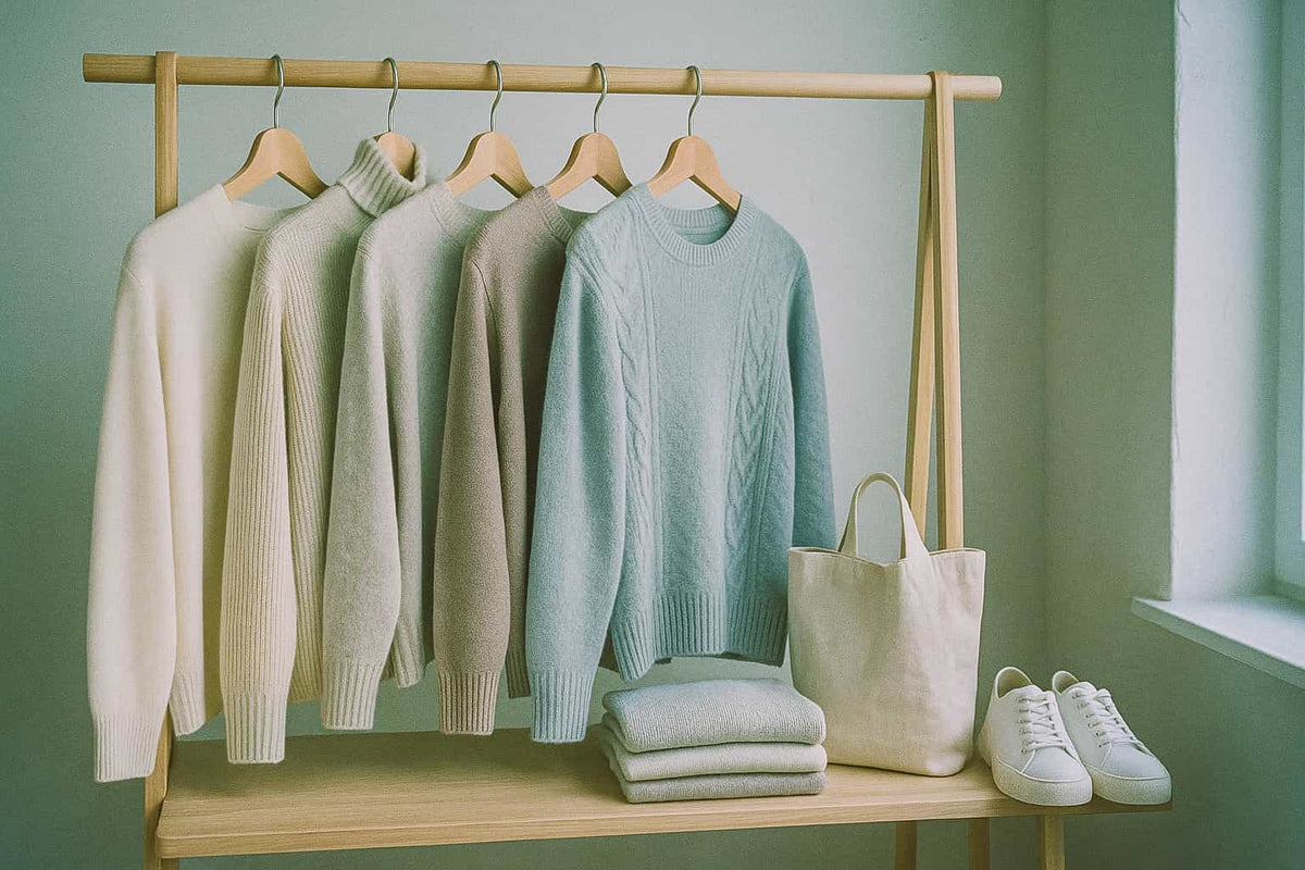 Købsguide: Vælg den rigtige luksusstrik til basisgarderoben