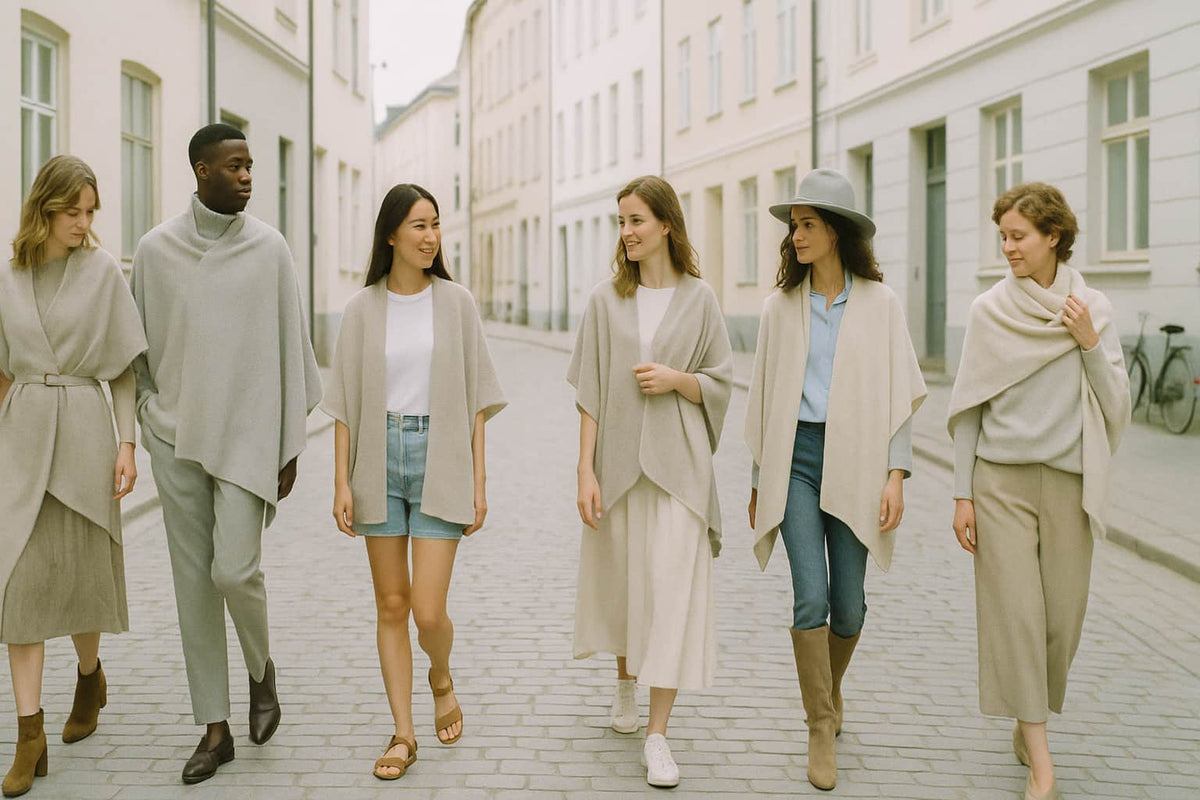 7 måder at style en poncho året rundt