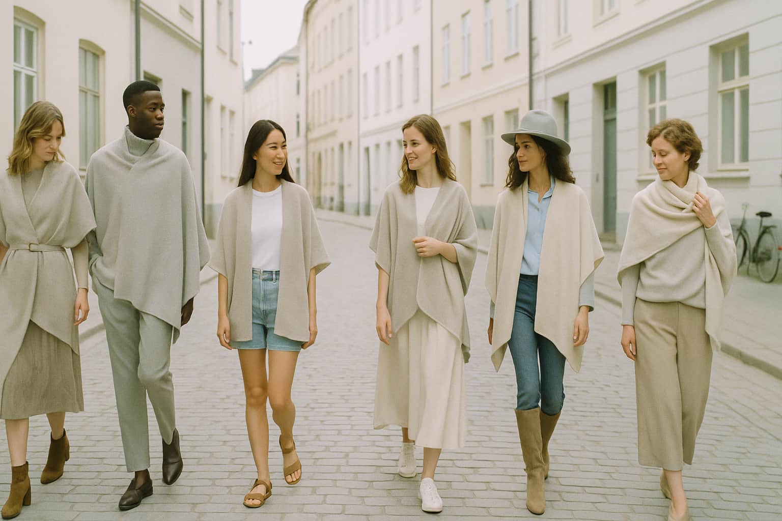 7 måder at style en poncho året rundt