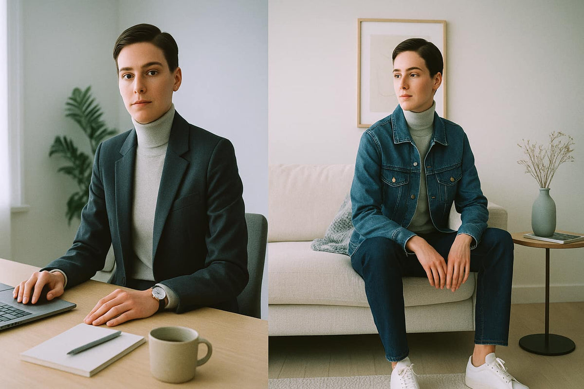 Sådan styler du rullekrave elegant – fra kontor til weekend